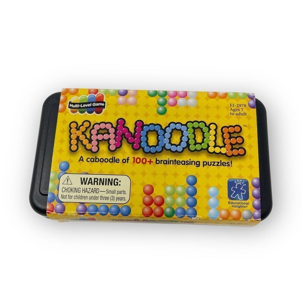 Kanoodle Game Puzzles Brain Teaser Solitaire Educational Insights Toy